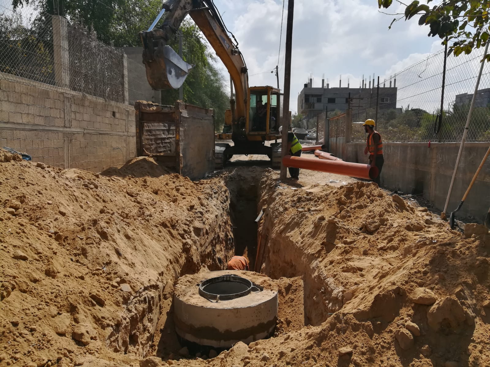 New Sewage System in Zeitoun, Gaza Improves Health & Environment - Anera